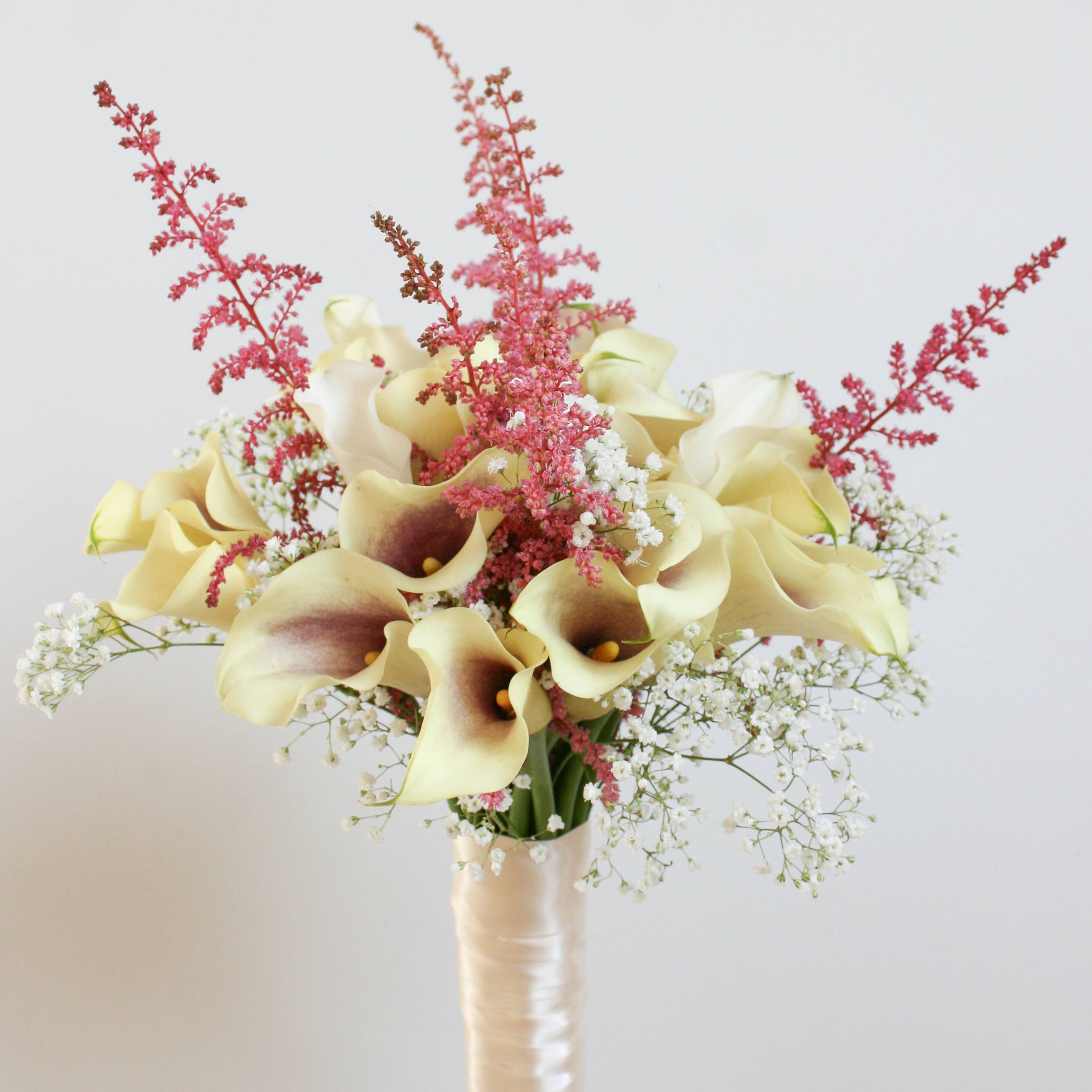 Colourful fall floral bouquet